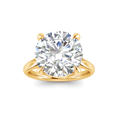 6ct Round Cut Solitaire Diamond Wedding Ring