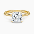 1.50ct Princess Cut Solitaire Diamond Wedding Ring