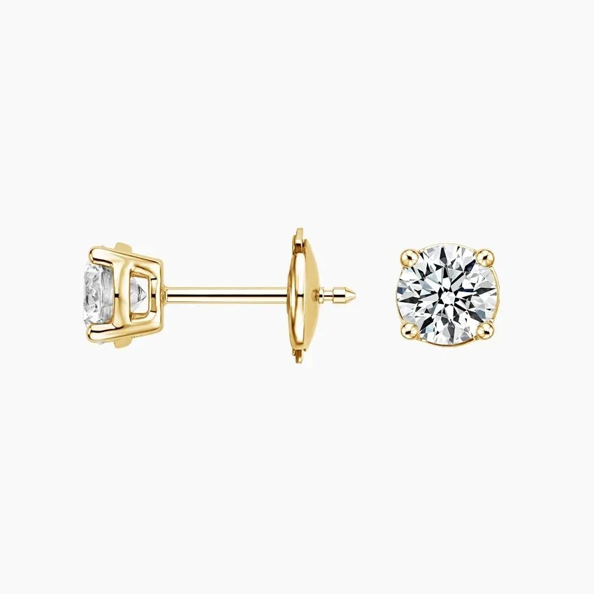 1ct Lab Diamond Earrings
