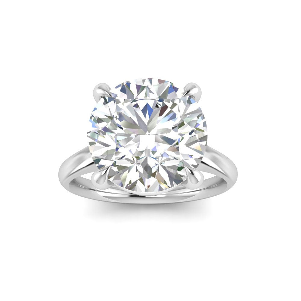 6ct Round Cut Solitaire Diamond Wedding Ring