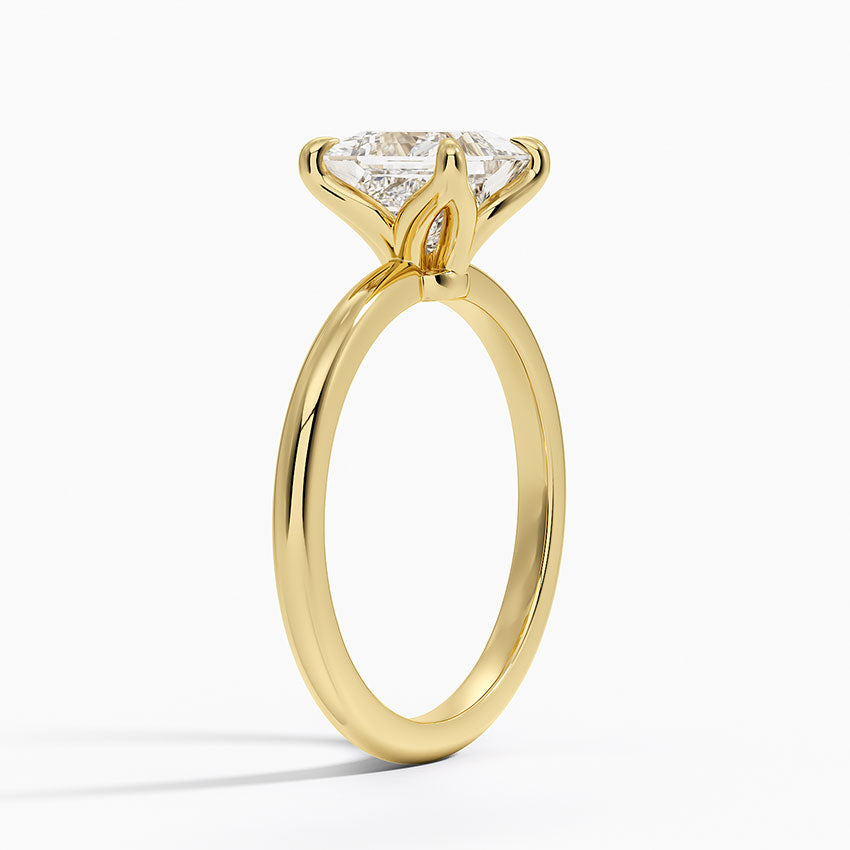 1.50ct Princess Cut Solitaire Diamond Wedding Ring