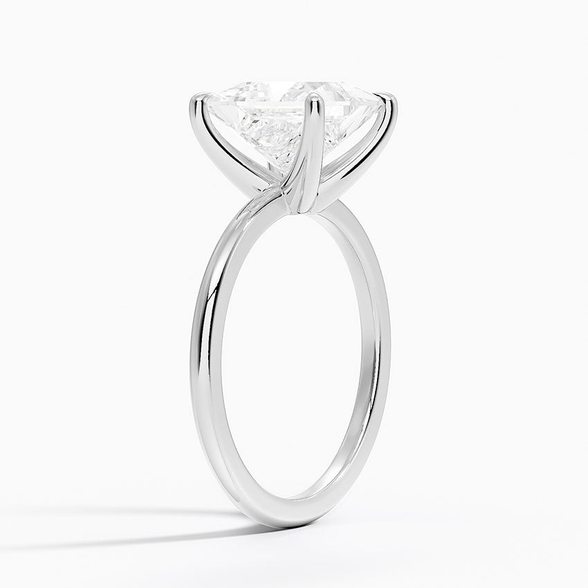 2.5ct Princess Cut Solitaire Diamond Wedding Ring