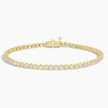 2ct Lab Diamond Silver Tennis Bracelet