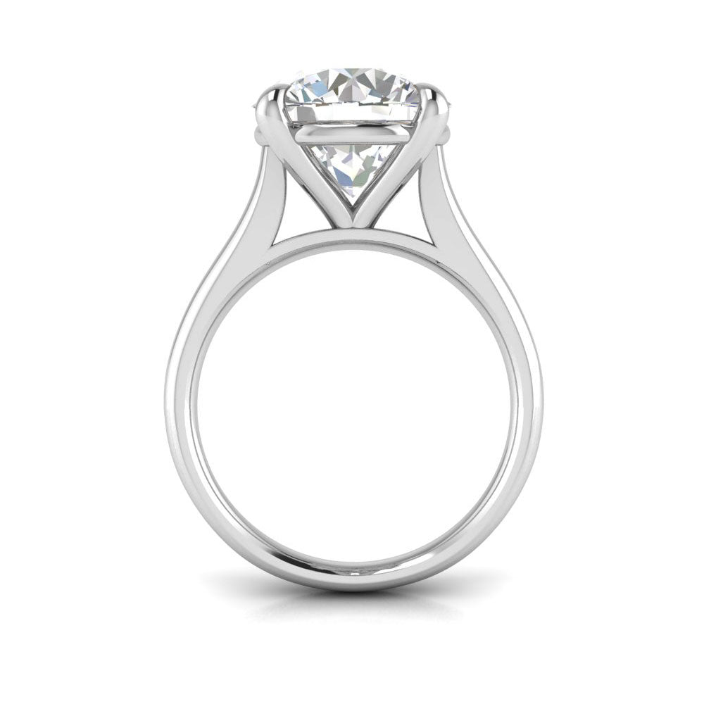 6ct Round Cut Solitaire Diamond Wedding Ring