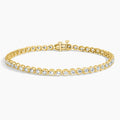 3ct Lab Diamond Silver Tennis Bracelet