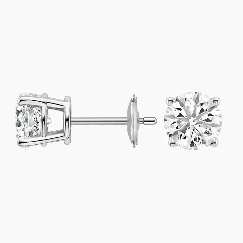3ct Lab Diamond Earrings