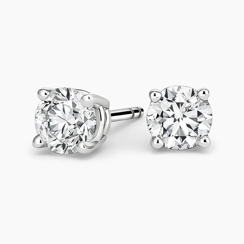 4ct Lab Diamond Earrings