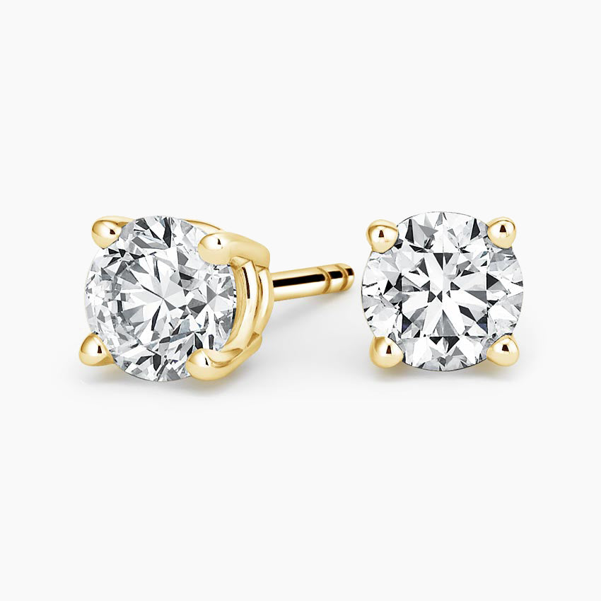 4ct Lab Diamond Earrings