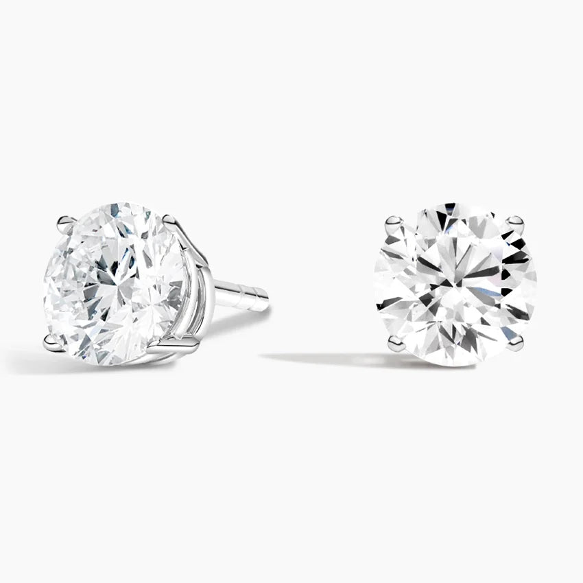 5ct Lab Diamond Earrings