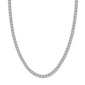 7cts Tennis Necklace 16in Round Cut Lab Grown Diamond