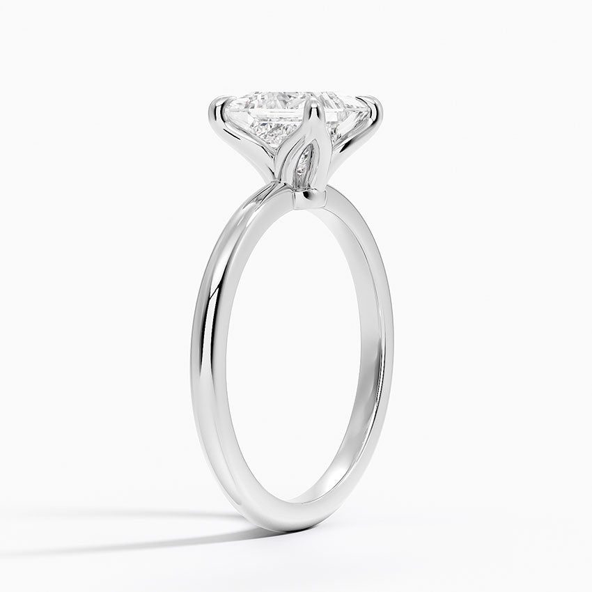 1.50ct Princess Cut Solitaire Diamond Wedding Ring