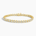 5ct Lab Diamond Silver Tennis Bracelet