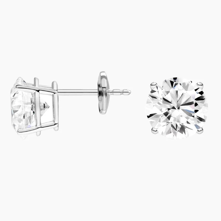 5ct Lab Diamond Earrings