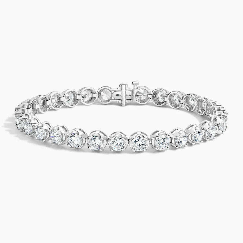 10ct Lab Diamond Gold Tennis Bracelet