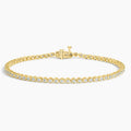 1ct Lab Diamond Gold Tennis Bracelet