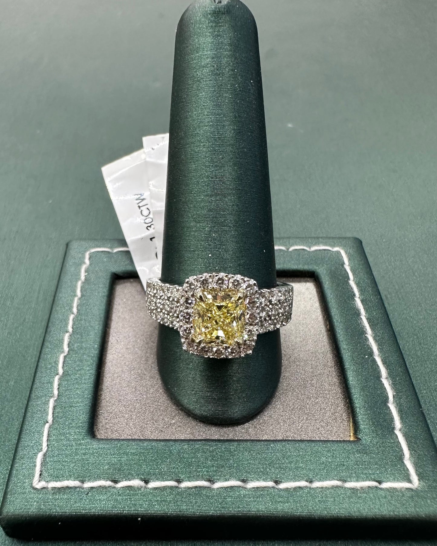 The Yellow Sun Diamond ring
