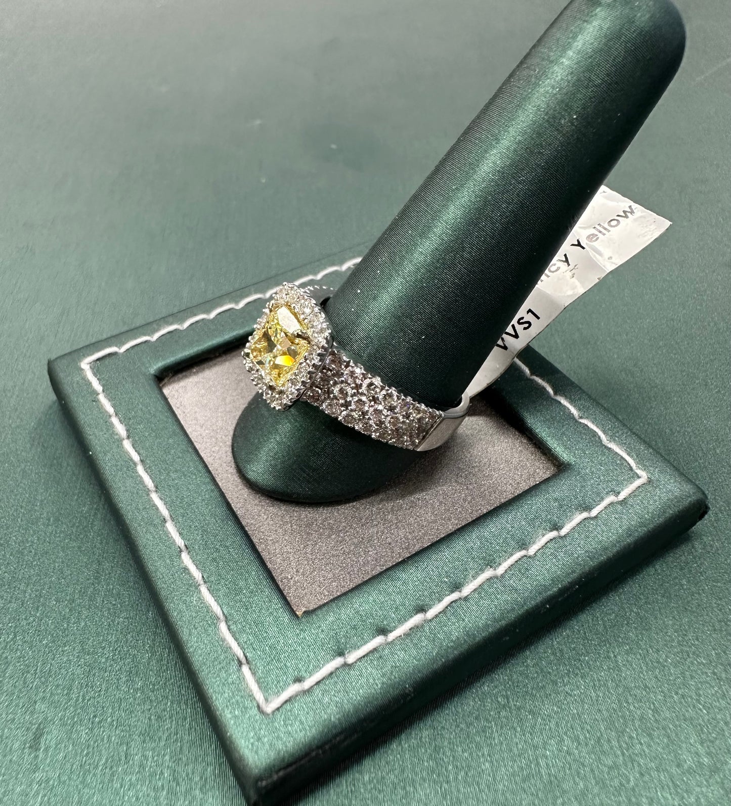 The Yellow Sun Diamond ring