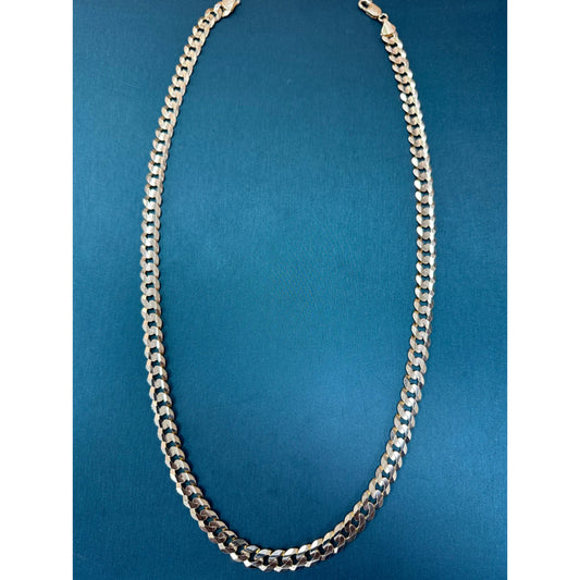 Curb Link Chain 10.5mm 18 inches 14k