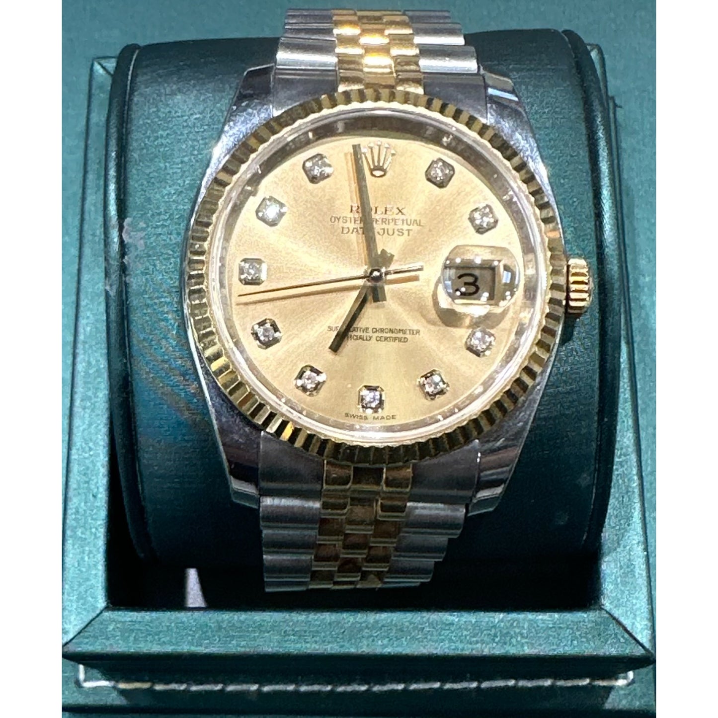 Rolex DateJust 36m two tone 126233