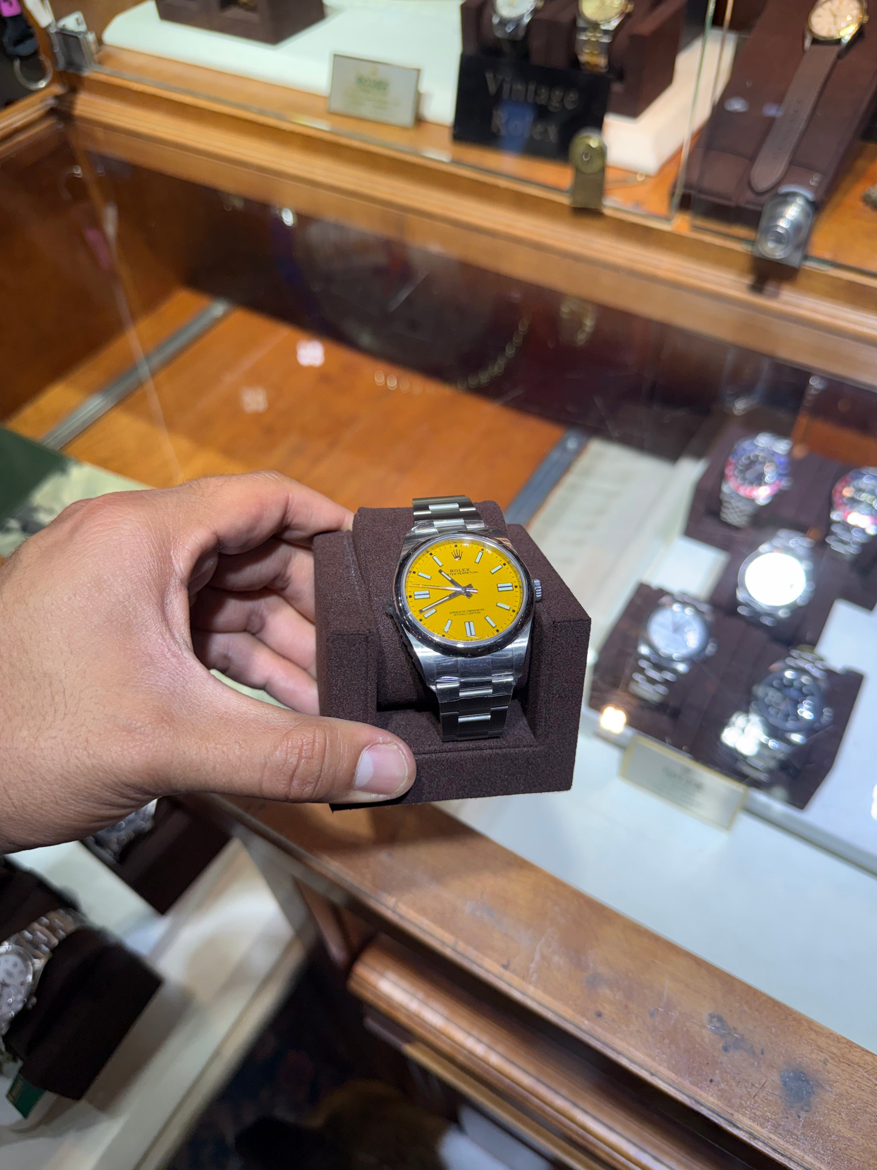 Rolex 41mm OP Yellow