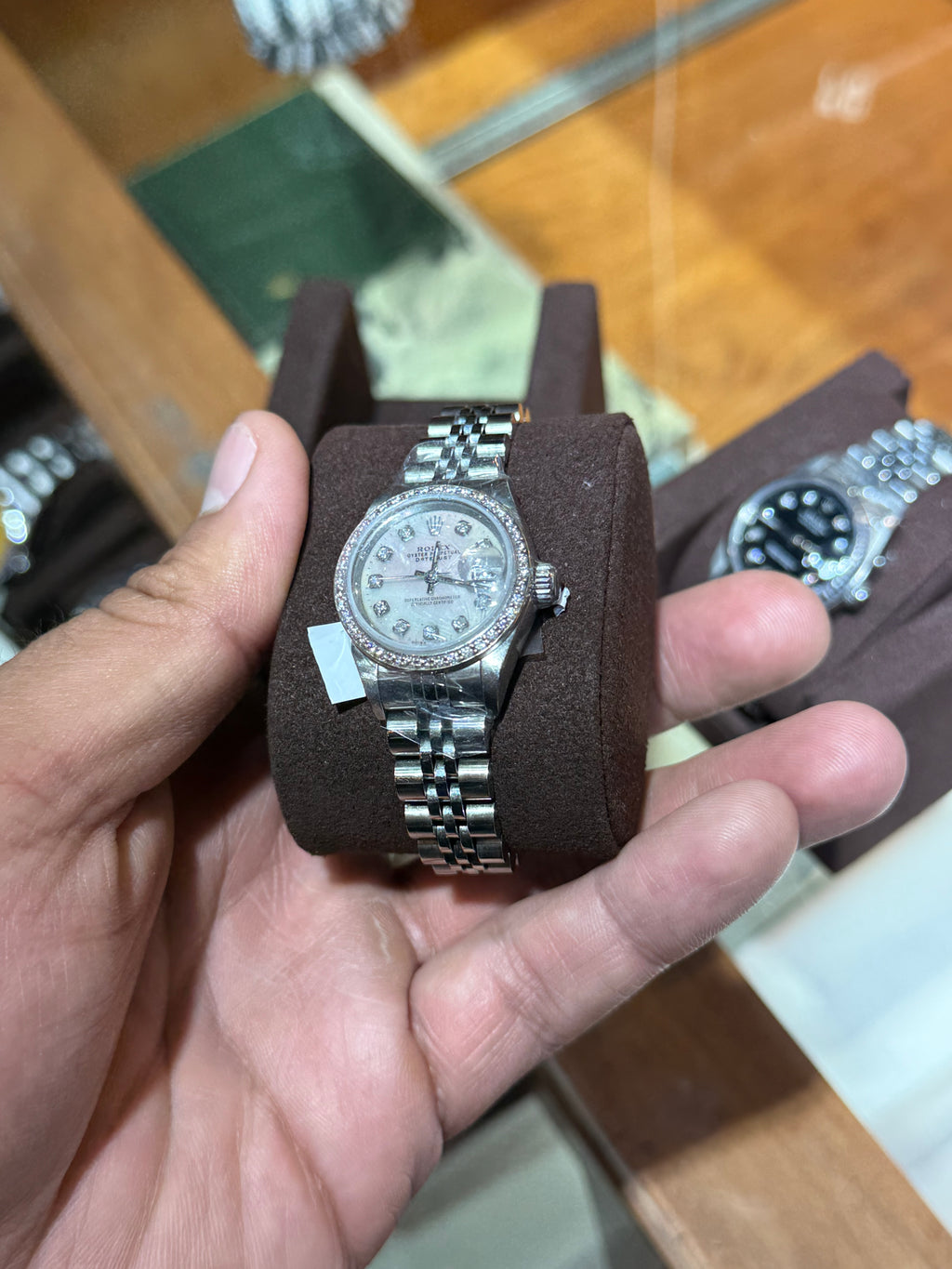 Rolex Datejust 26MM MOP Diamond Dial and Bezel w/ Box No Card 1991