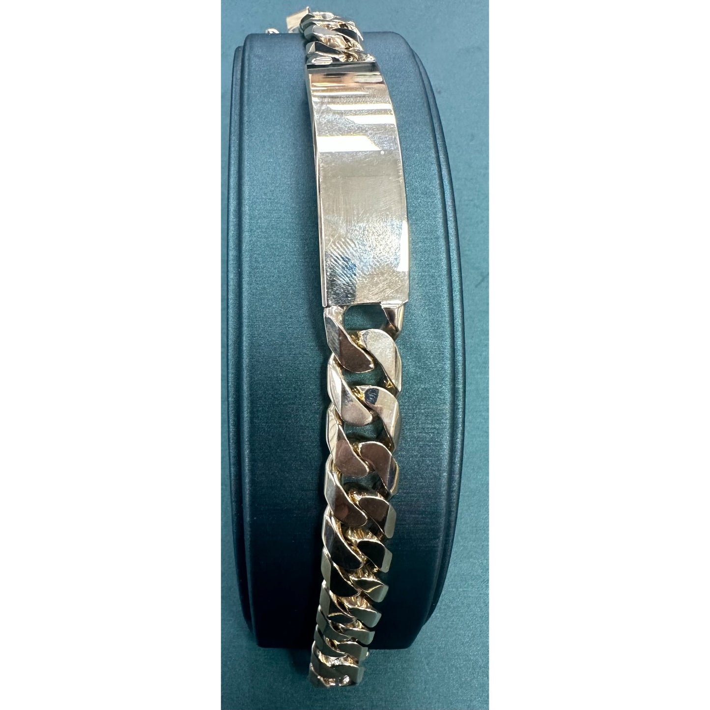 Miami Cuban link name bracelet 12mm
