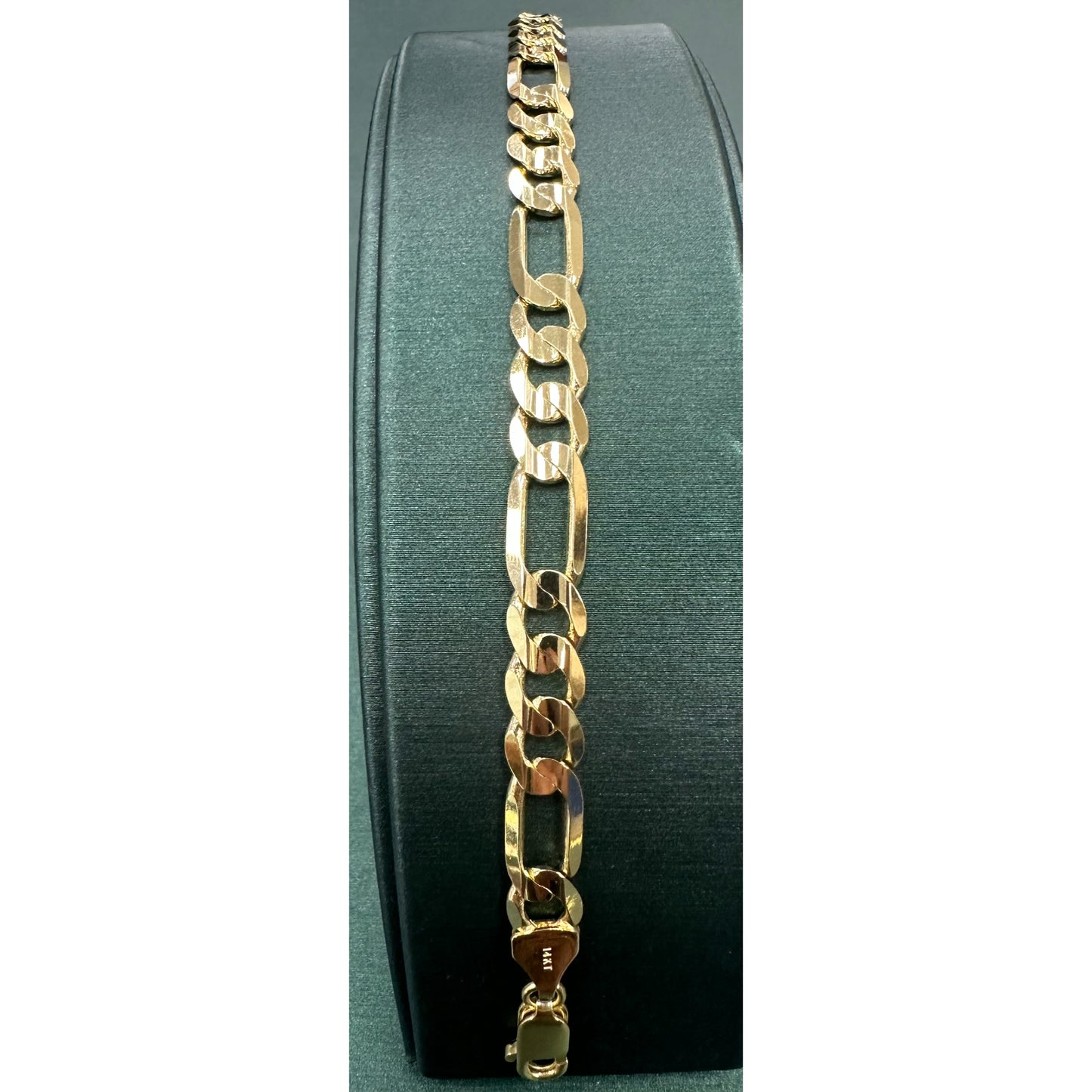 Figaro Bracelet 14k 7mm