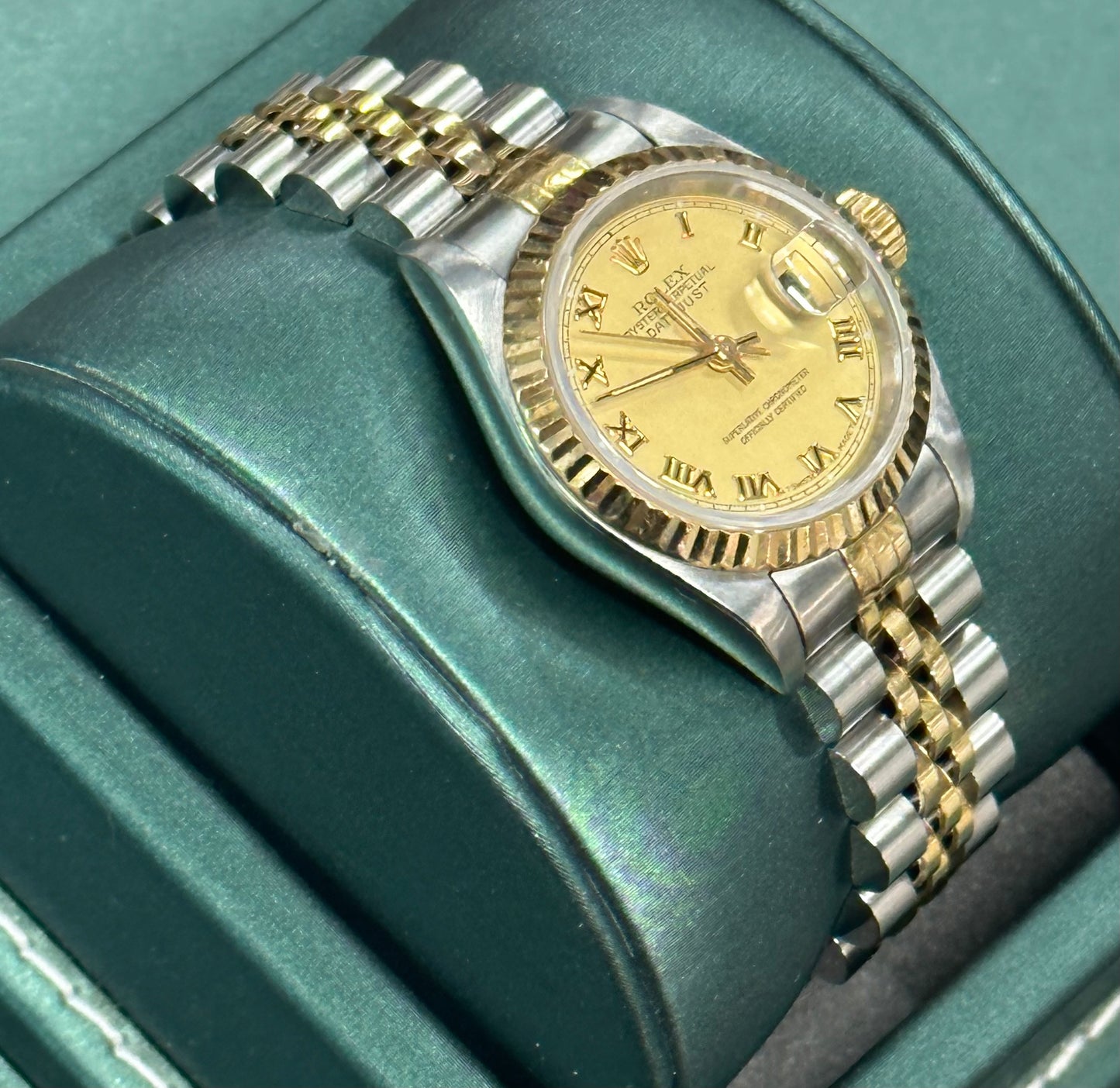 Rolex datejust 26mm two tone Roman dial