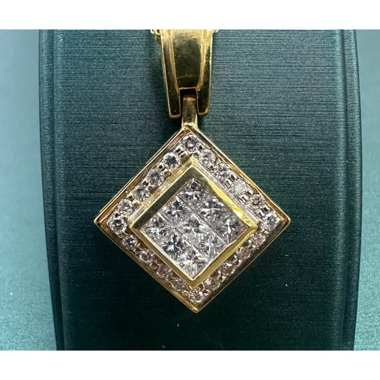 The great diamond square necklace