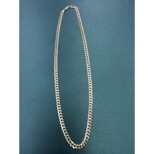 Curb Link Chain 6.7mm 22 inches 14k