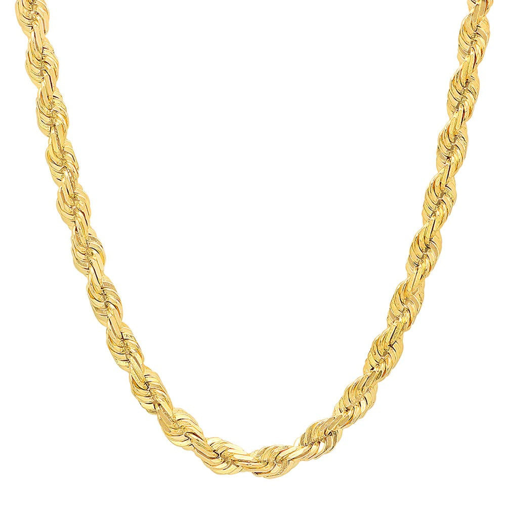 Rope Chain 7.0mm 24 inches 14k