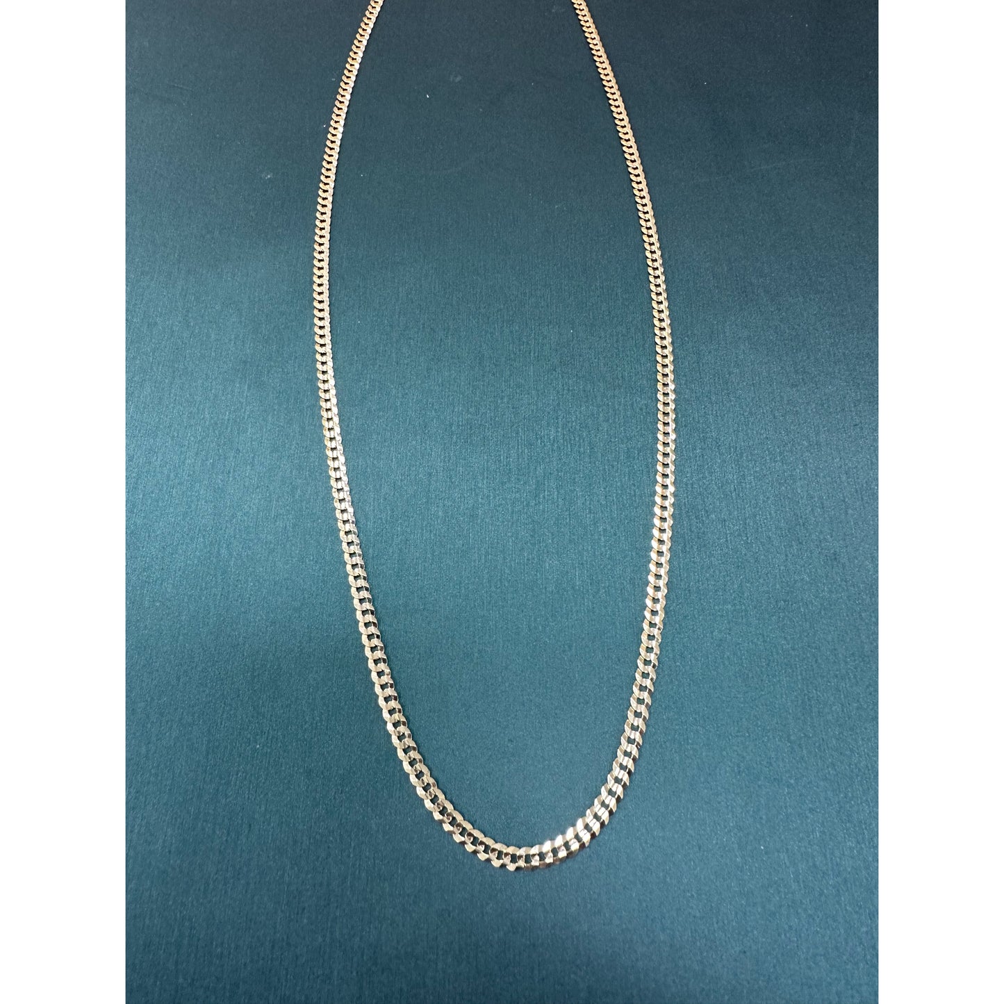 Curb Link Chain 4.3mm 24 inches 14k