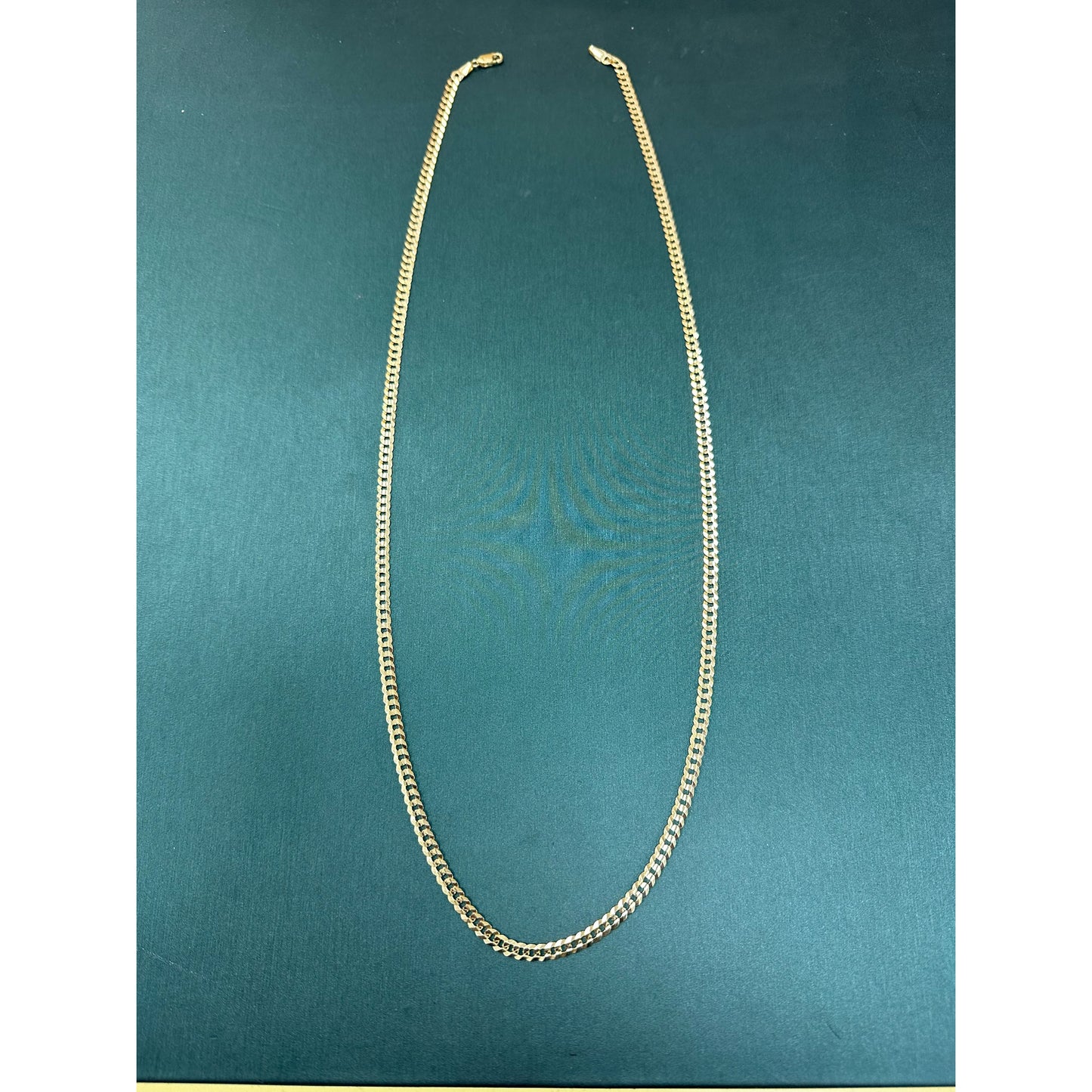 Curb Link Chain 4.3mm 26 inches 14k