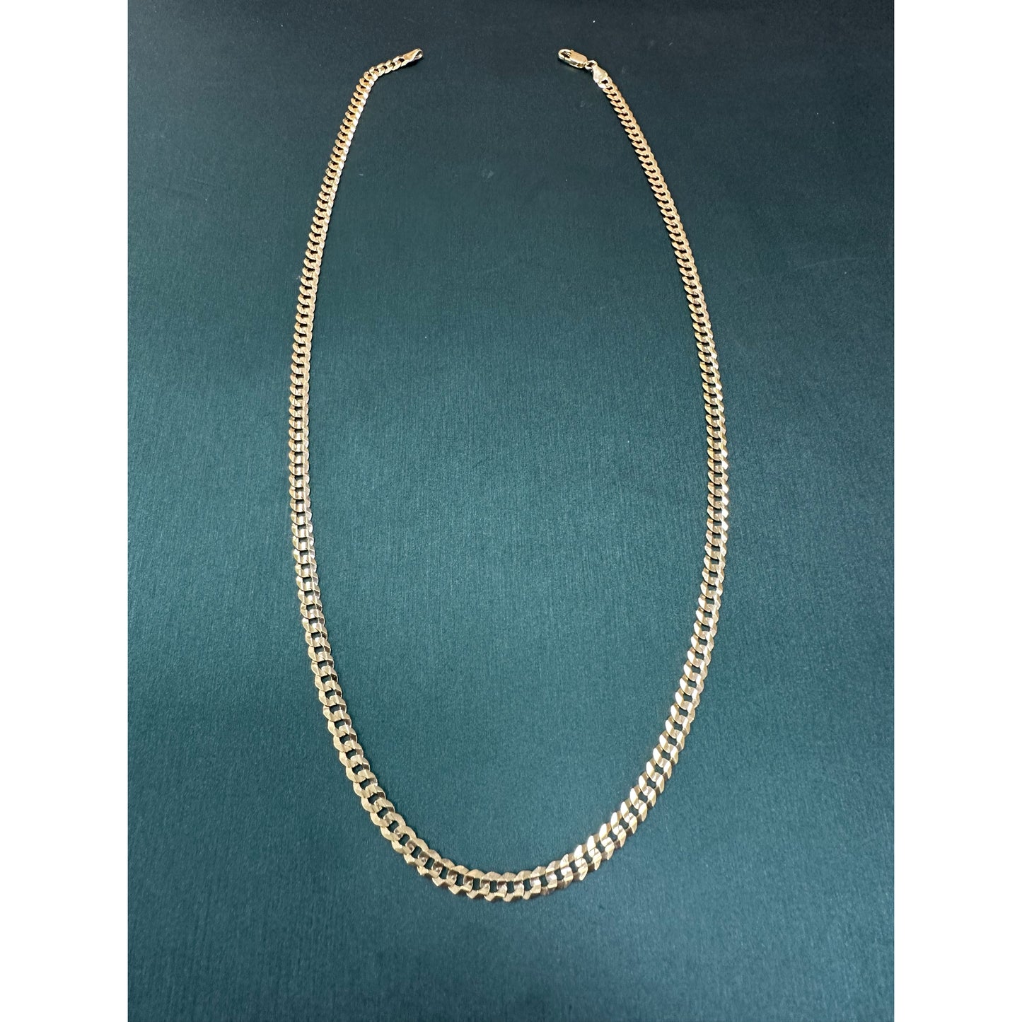 Curb Link Chain 5.0mm 22 inches 14k