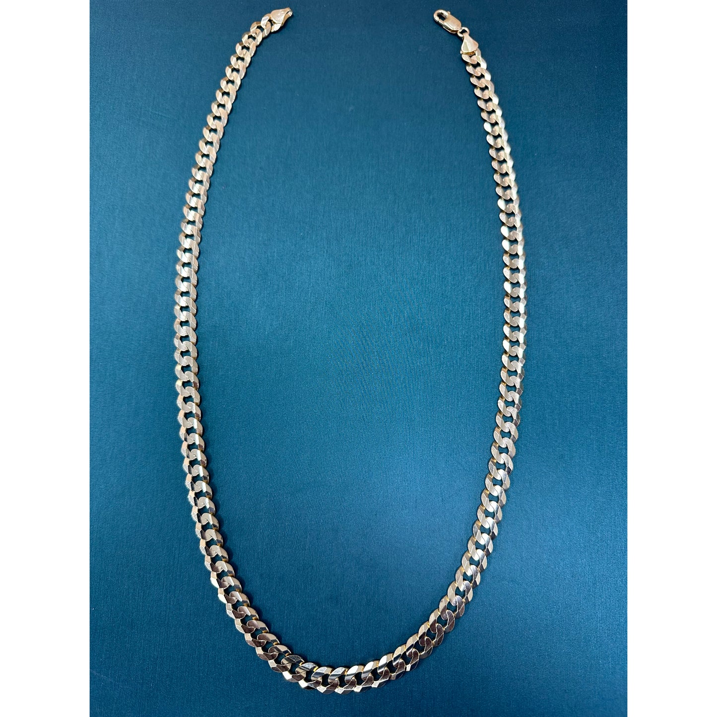 Curb Link Chain 10.5mm 22 inches 14k