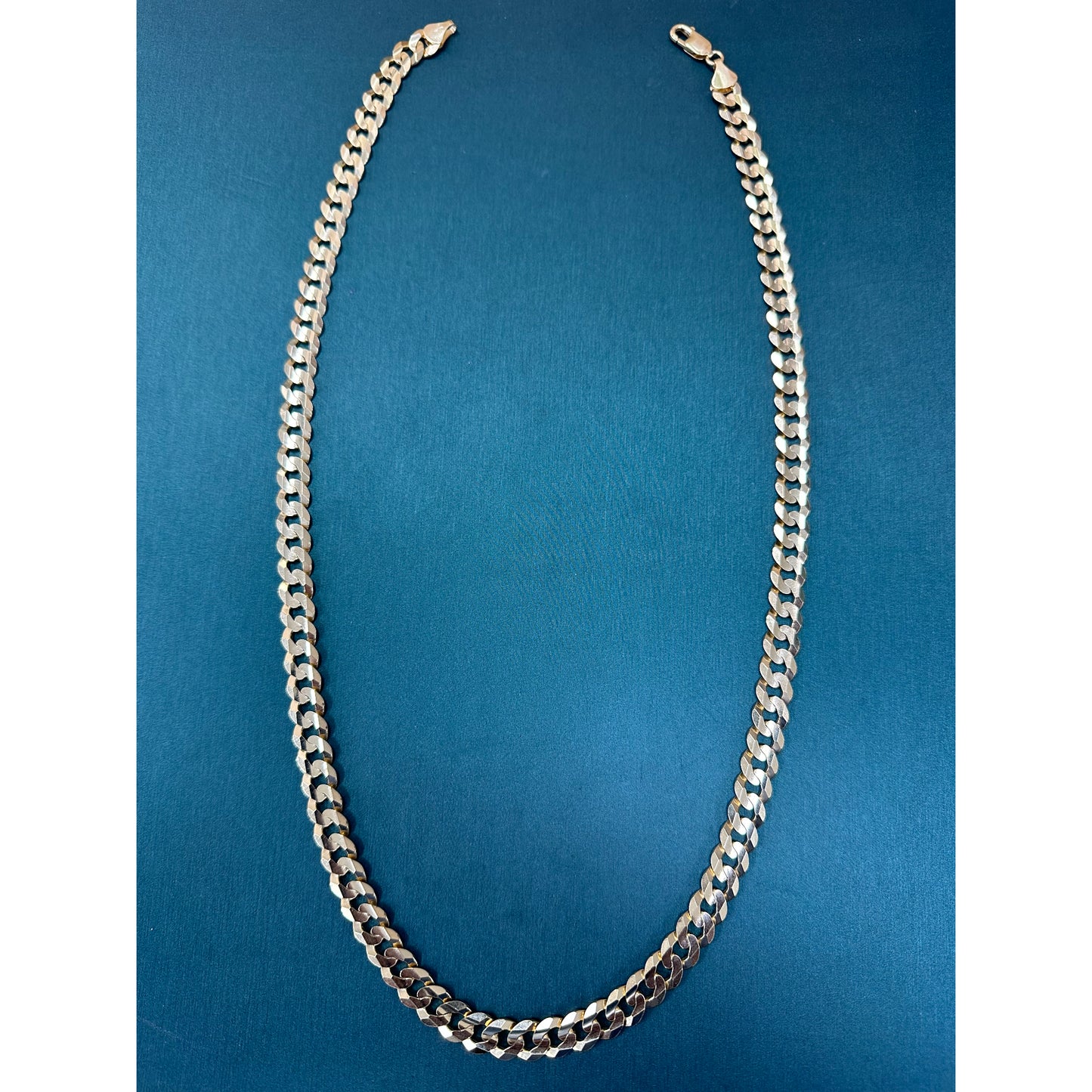 Curb Link Chain 10.5mm 22 inches 14k
