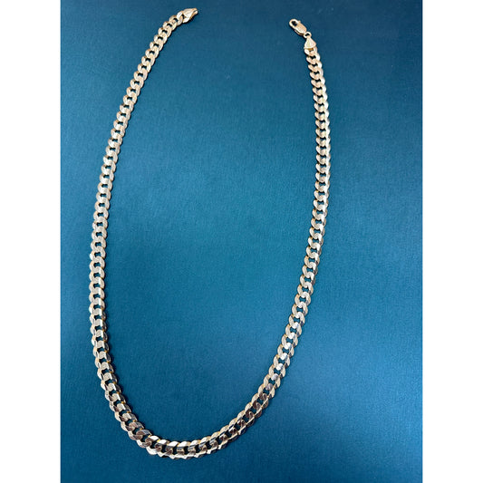 Curb Link Chain 10.5mm 24 inches 14k