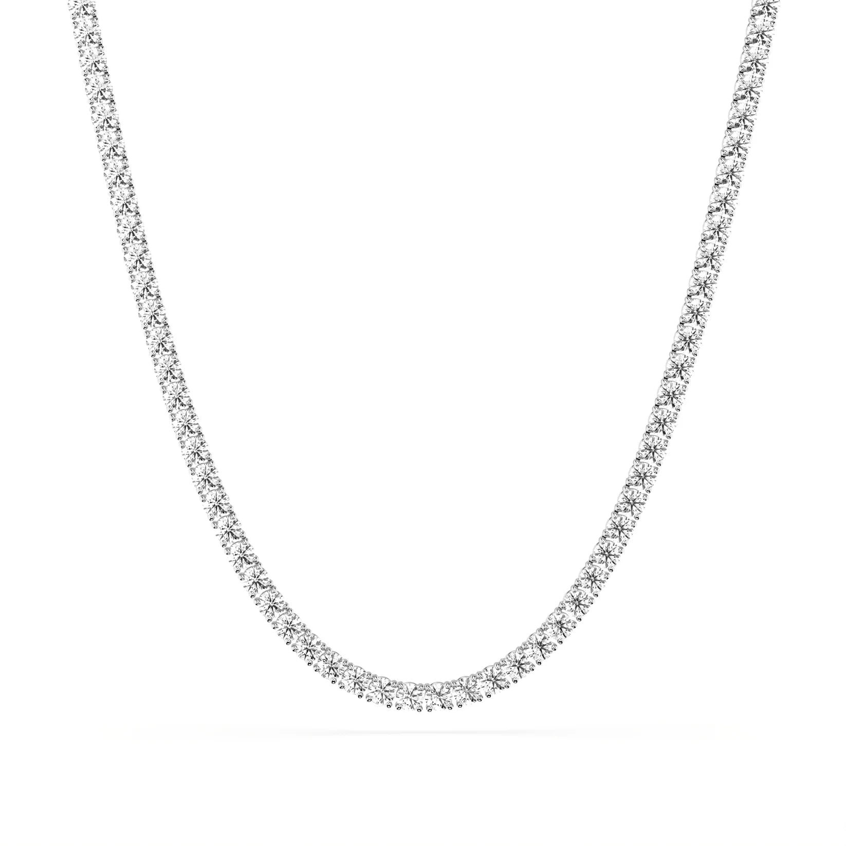18" 4mm 27ct Lab Grown Diamond Tennis Chain