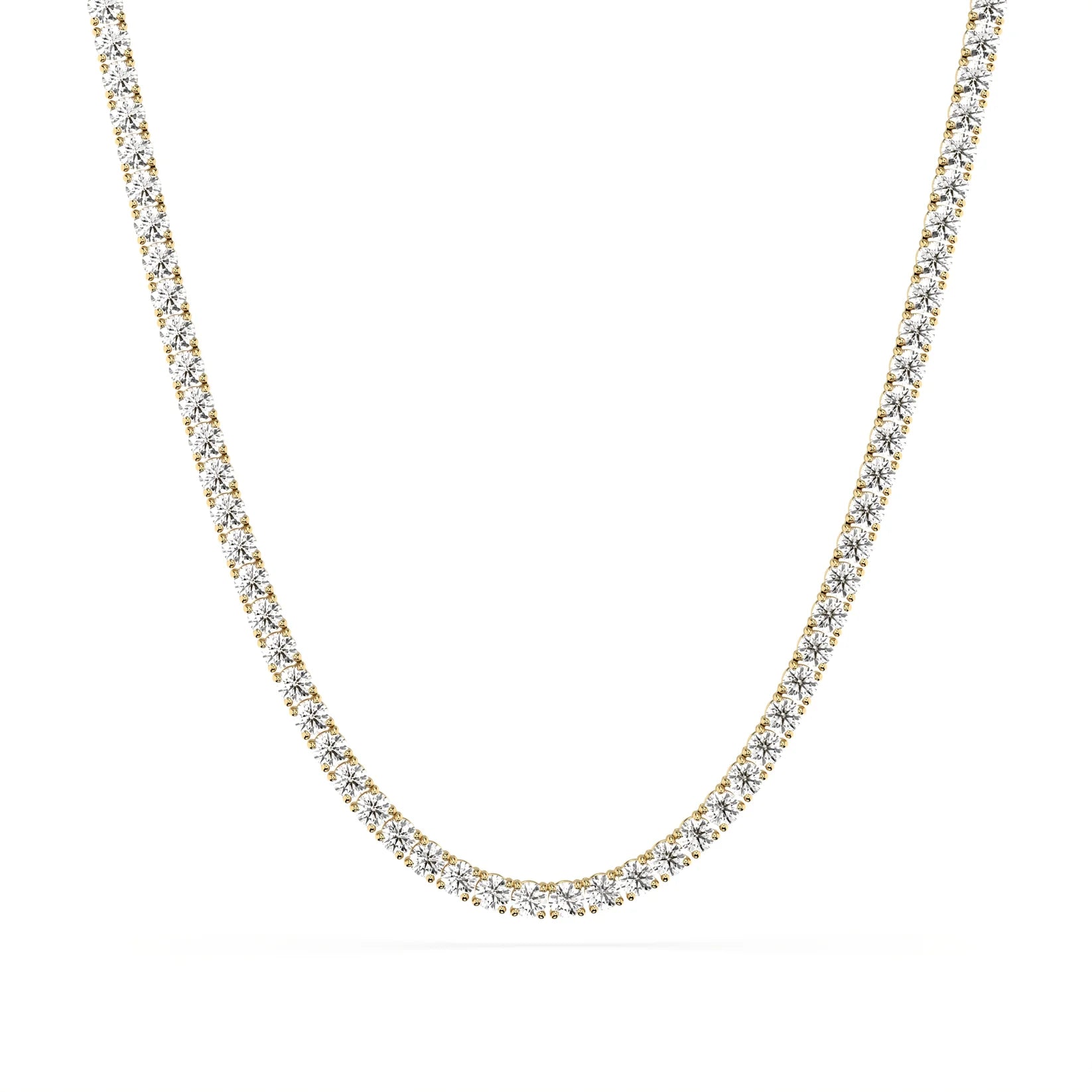 18" 4mm 27ct Lab Grown Diamond Tennis Chain