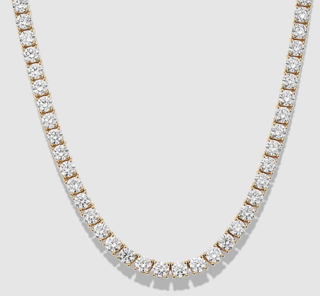 18" 3mm 16ct Lab Grown Diamond Tennis Chain