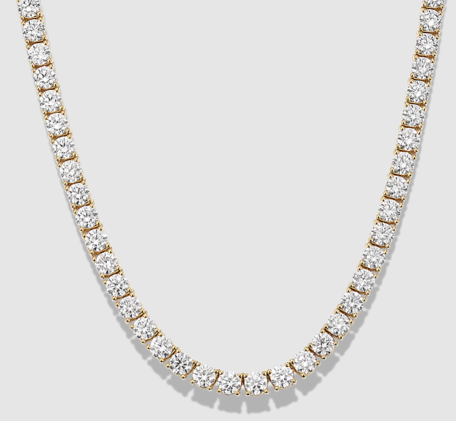 18" 3mm 16ct Lab Grown Diamond Tennis Chain