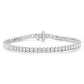 6ct Lab Diamond Gold Tennis Bracelet