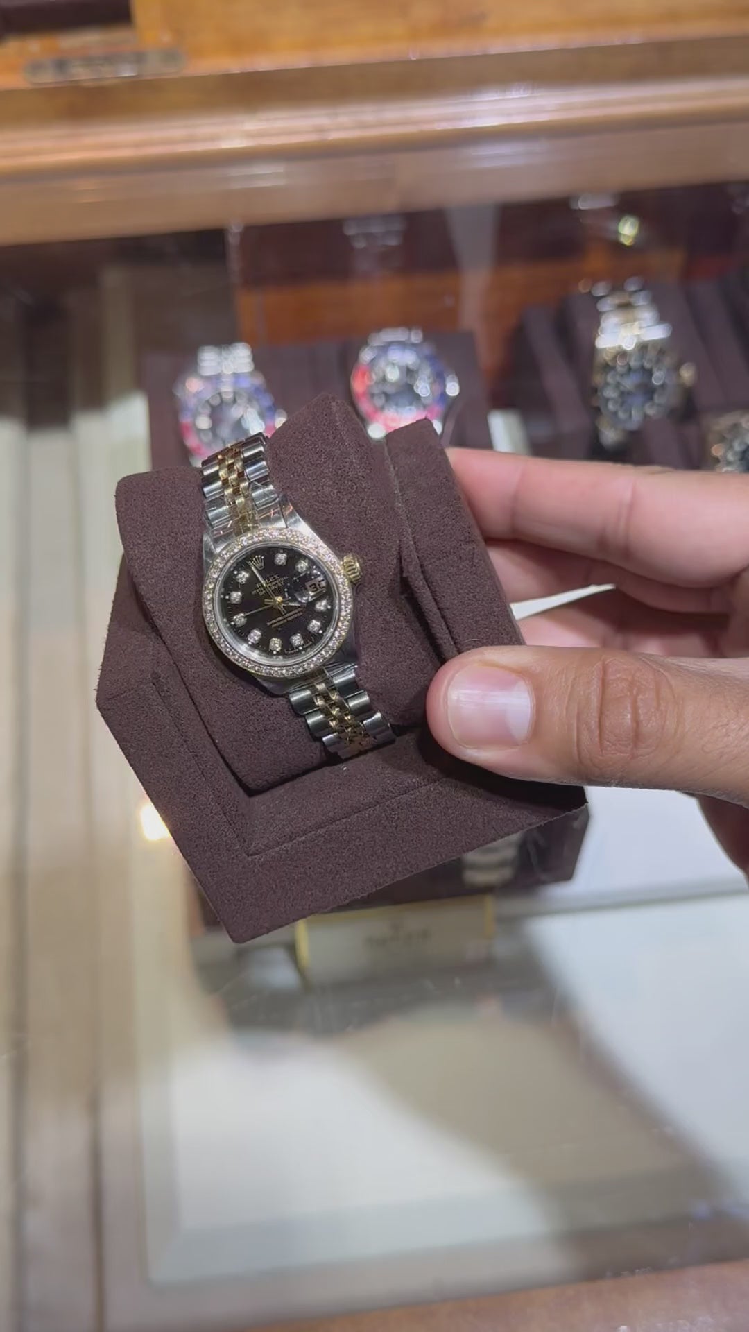 Rolex Datejust 26MM Two Tone Diamond Bezel w/ Box