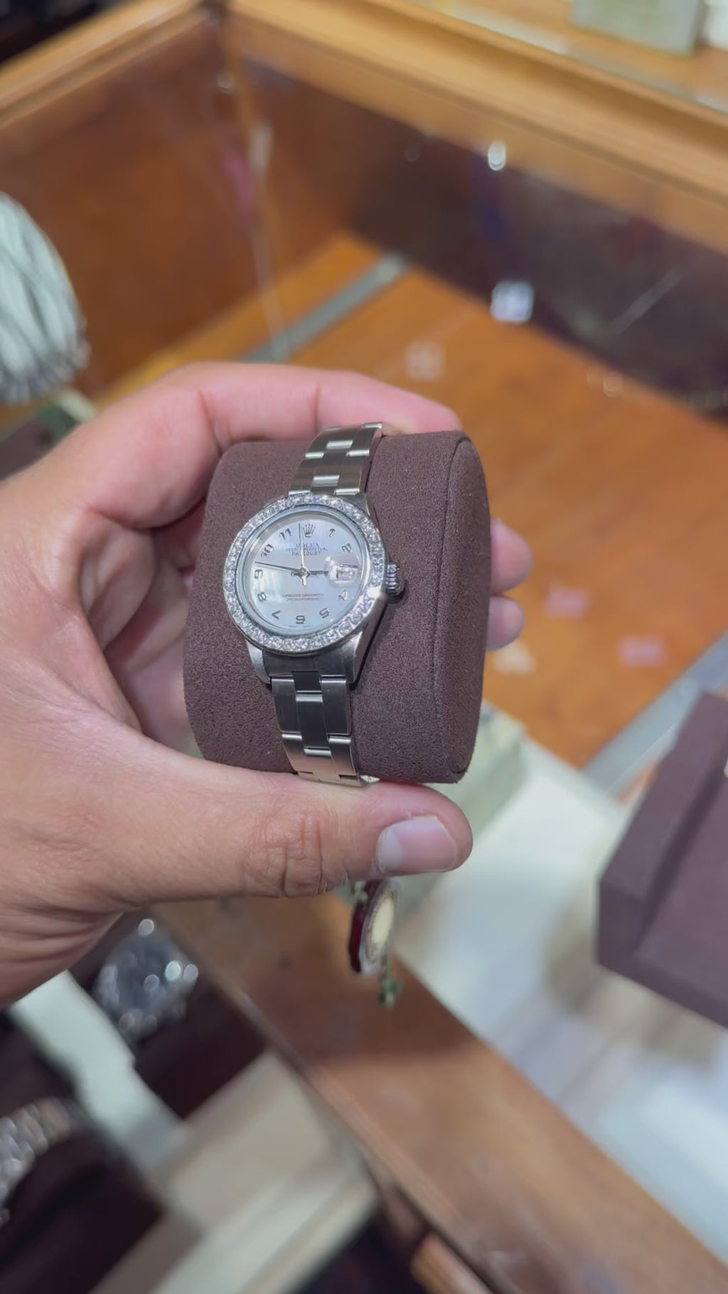 Rolex Datejust 26MM Mop Diamond Bezel w/ Box
