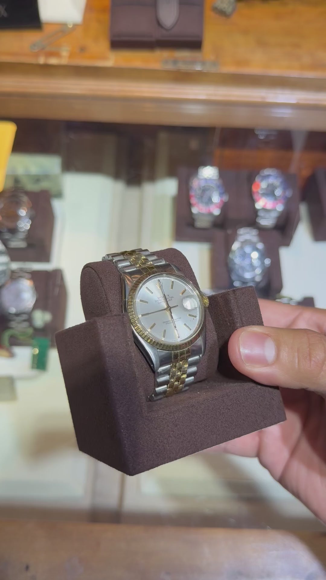 Rolex Datejust 36MM Two Tone Silver Dial w/ Box