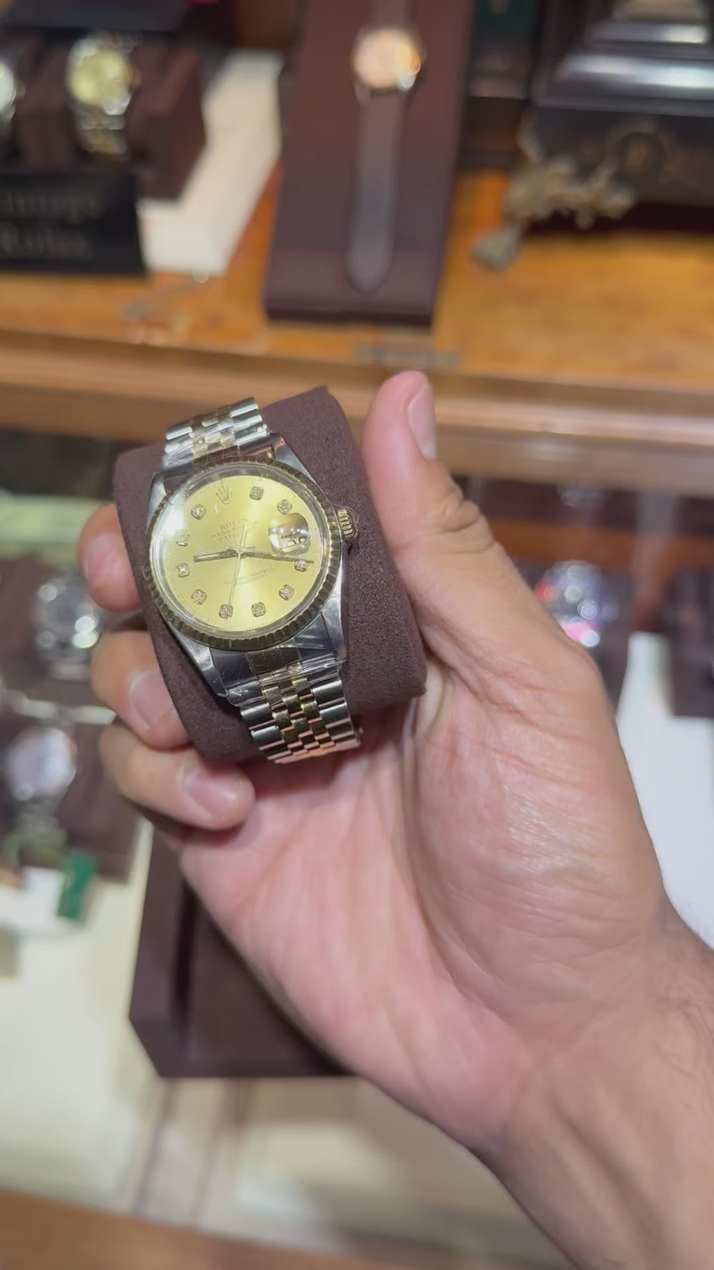 Rolex Datejust 36mm Diamond Dial w/ Box