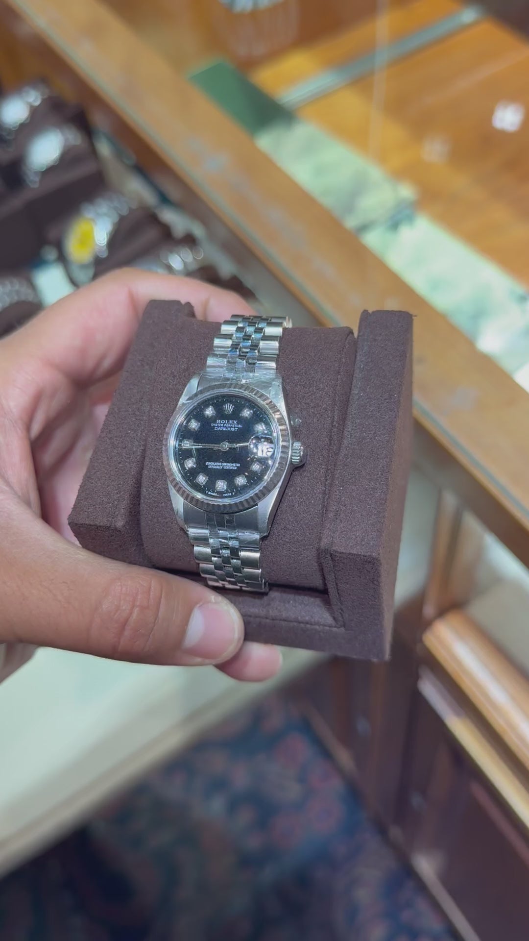 Rolex Datejust 31MM Black Diamond Dial w/ Box No Card